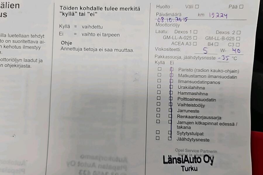 Opel Astra vaihtoauto