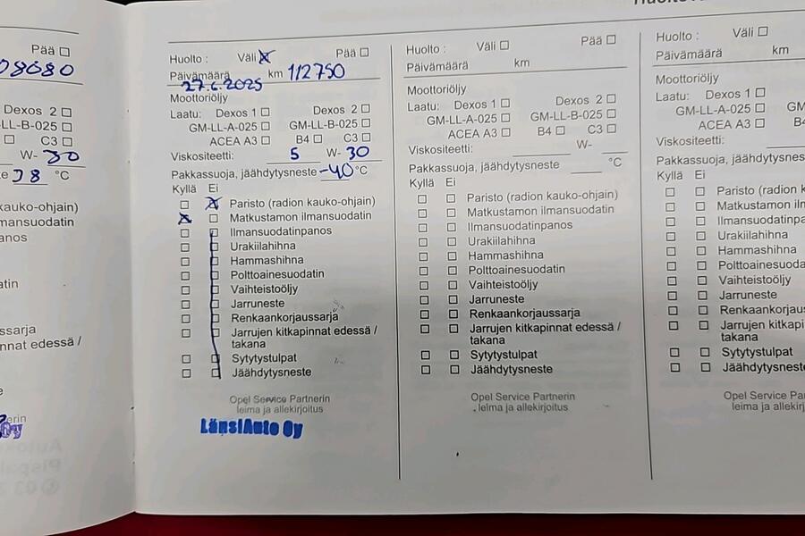 Opel Astra vaihtoauto