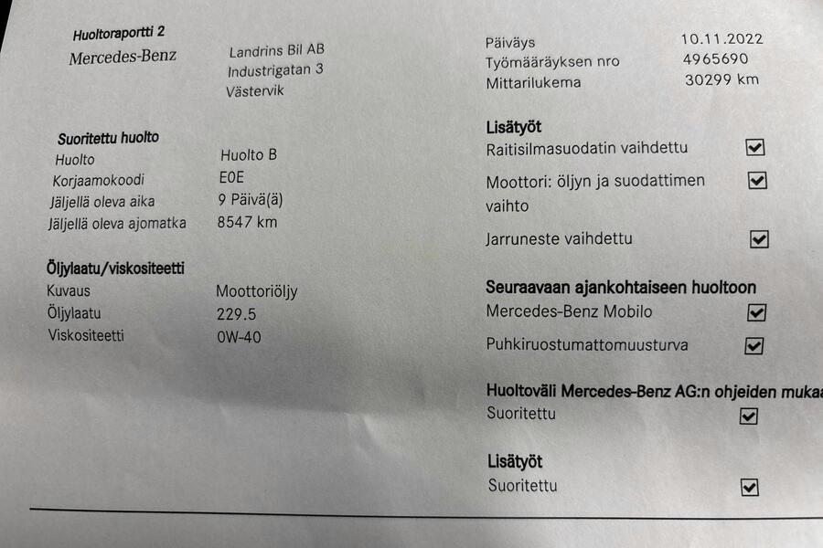 Mercedes-Benz C vaihtoauto