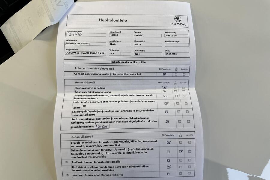 Skoda Octavia vaihtoauto