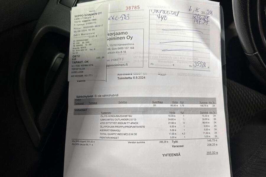 Mitsubishi ASX vaihtoauto