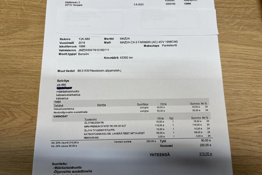 Mazda CX-3 vaihtoauto