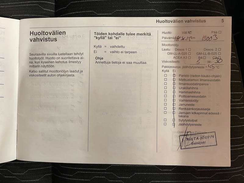 Opel Astra vaihtoauto