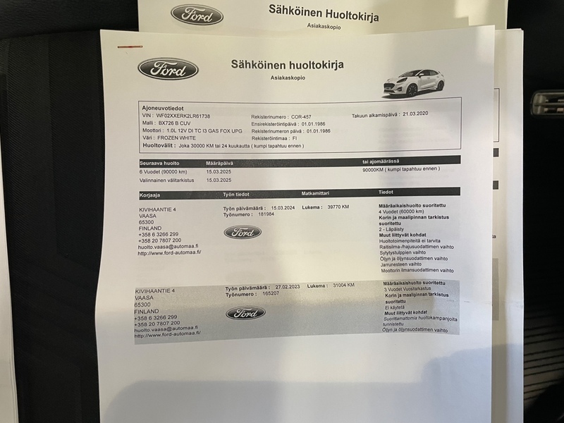 Ford Puma vaihtoauto