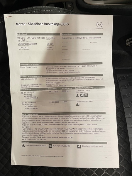 Mazda Mazda2 Hybrid vaihtoauto