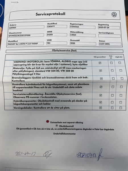 Volkswagen Passat vaihtoauto