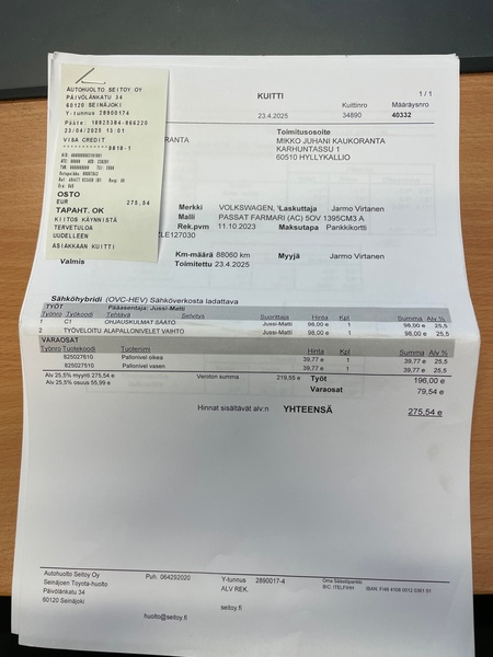 Volkswagen Passat vaihtoauto