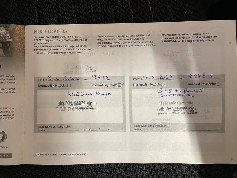 Peugeot 208 vaihtoauto