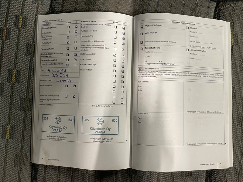 Volkswagen Caddy vaihtoauto