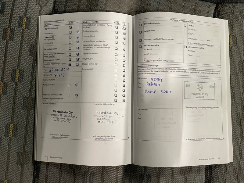 Volkswagen Caddy vaihtoauto