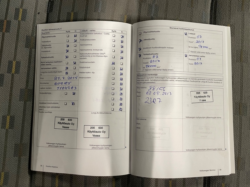 Volkswagen Caddy vaihtoauto