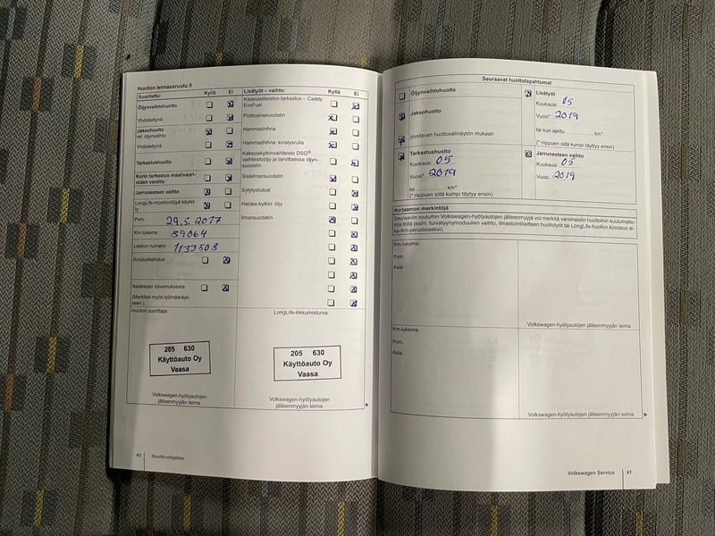 Volkswagen Caddy vaihtoauto