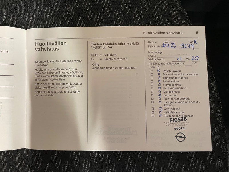 Opel Astra vaihtoauto