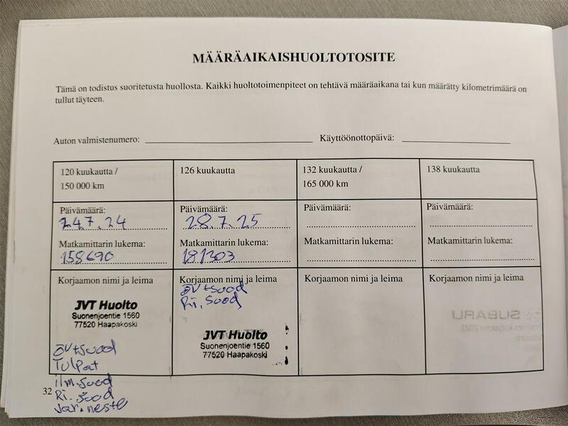 Subaru Forester vaihtoauto