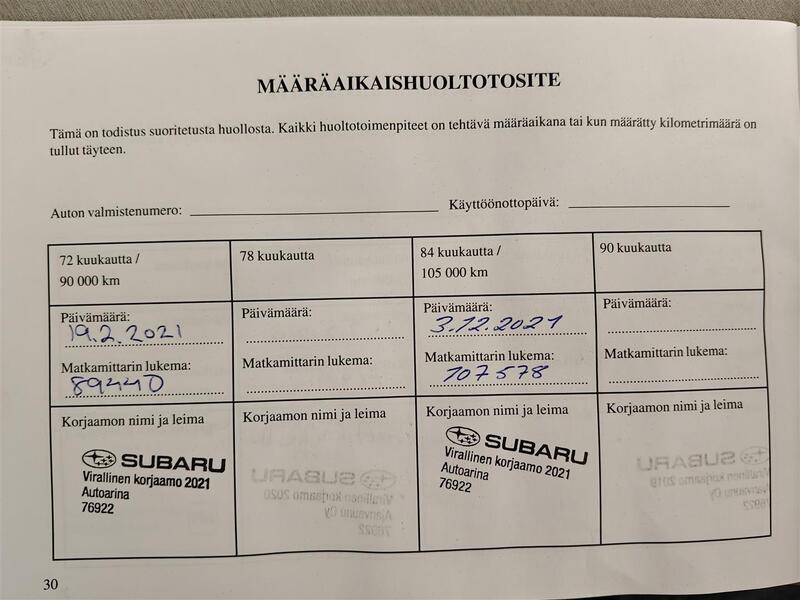 Subaru Forester vaihtoauto