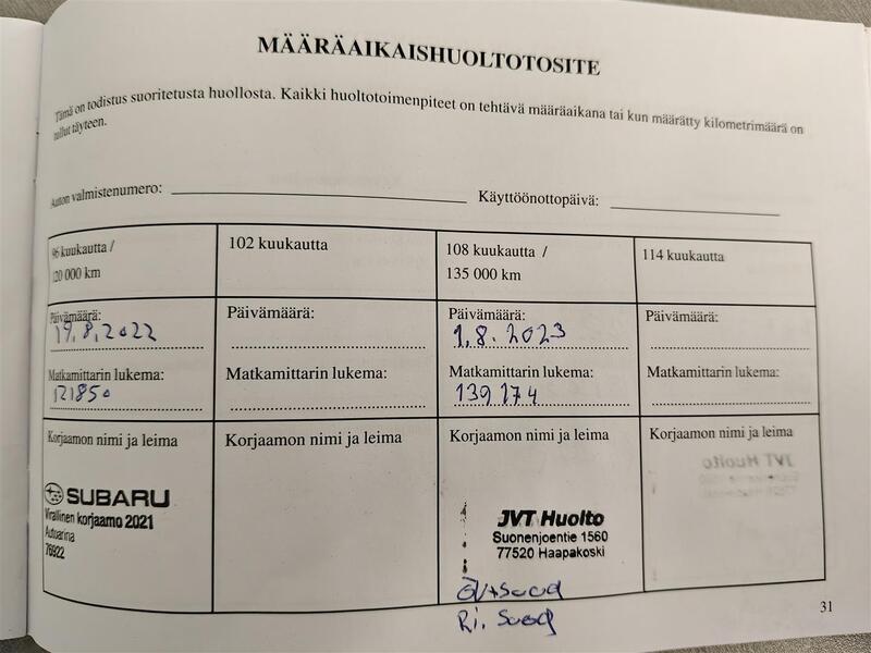 Subaru Forester vaihtoauto