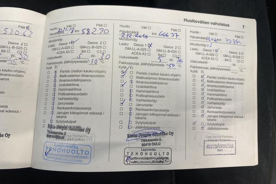 Opel Astra vaihtoauto