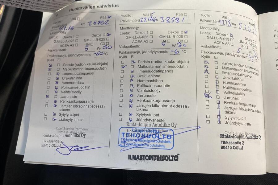 Opel Astra vaihtoauto