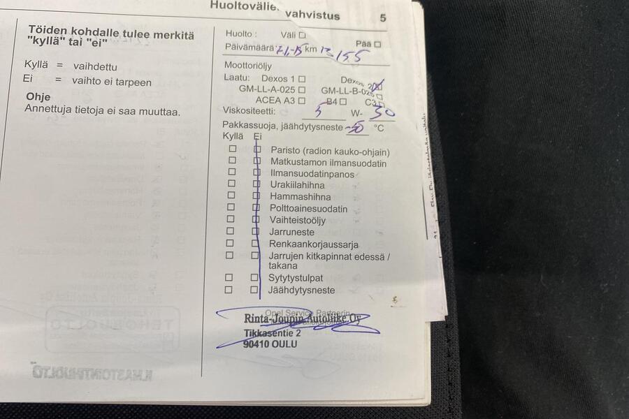 Opel Astra vaihtoauto