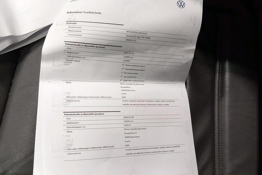Volkswagen Amarok vaihtoauto