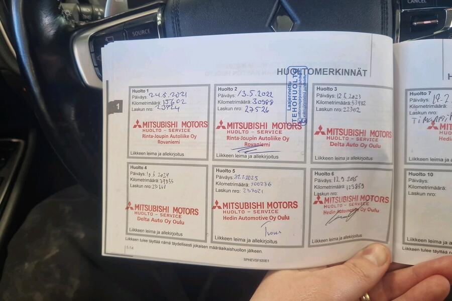 Mitsubishi Outlander PHEV vaihtoauto