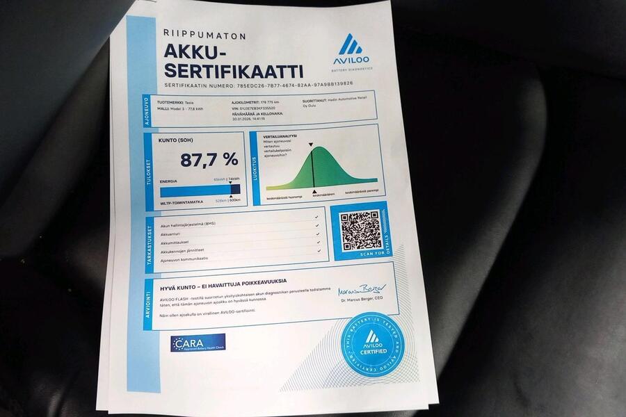 Tesla Model 3 vaihtoauto