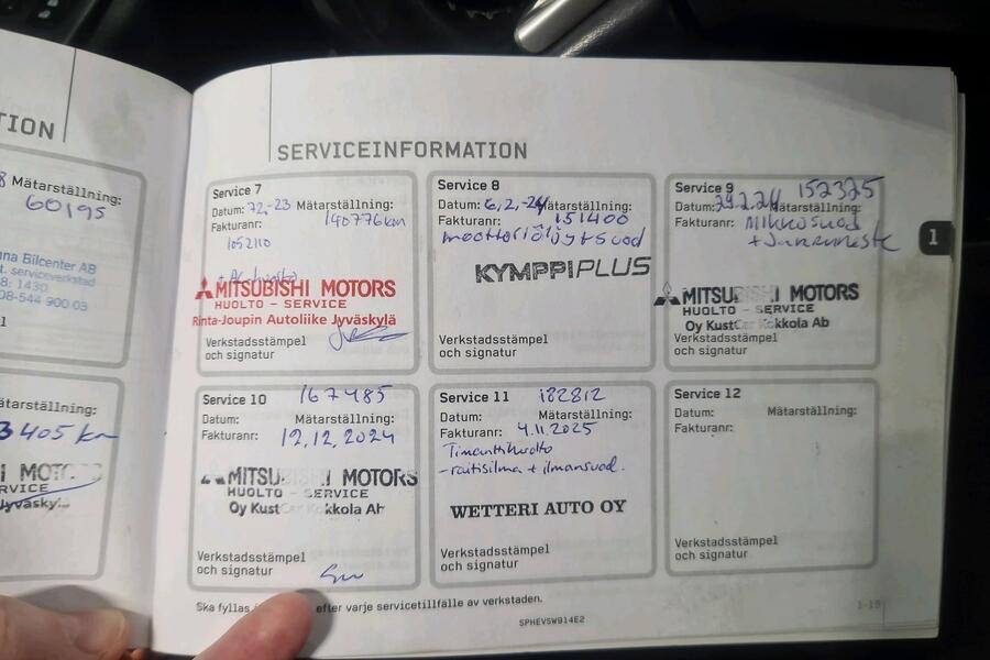 Mitsubishi Outlander PHEV vaihtoauto