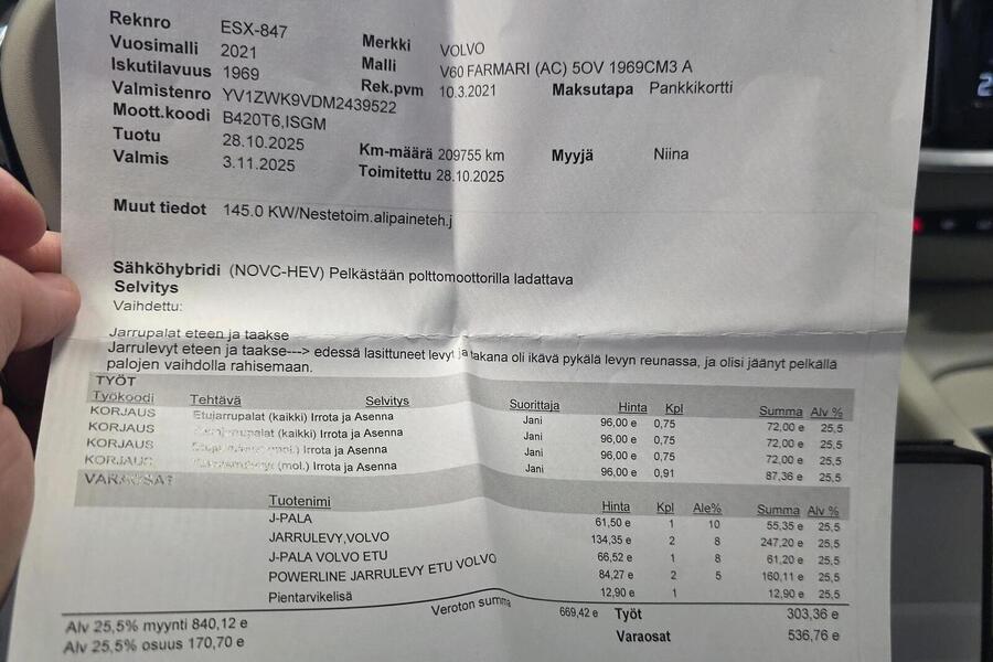 Volvo V60 vaihtoauto