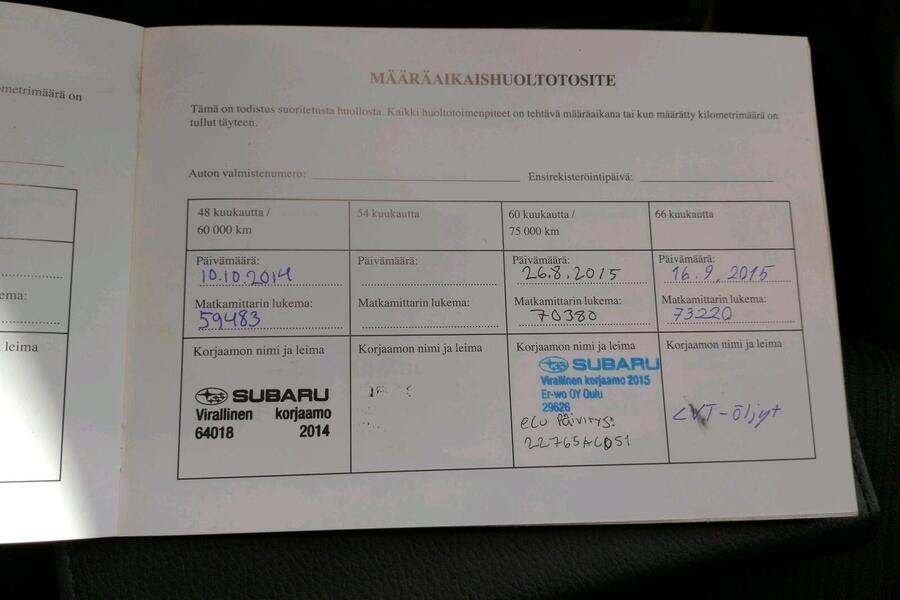 Subaru Legacy vaihtoauto