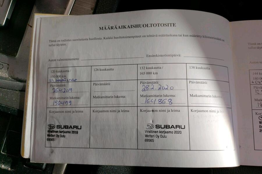 Subaru Legacy vaihtoauto