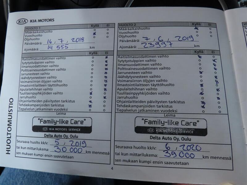 Kia Carens vaihtoauto