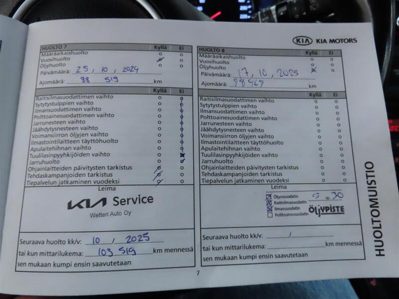 Kia Carens vaihtoauto