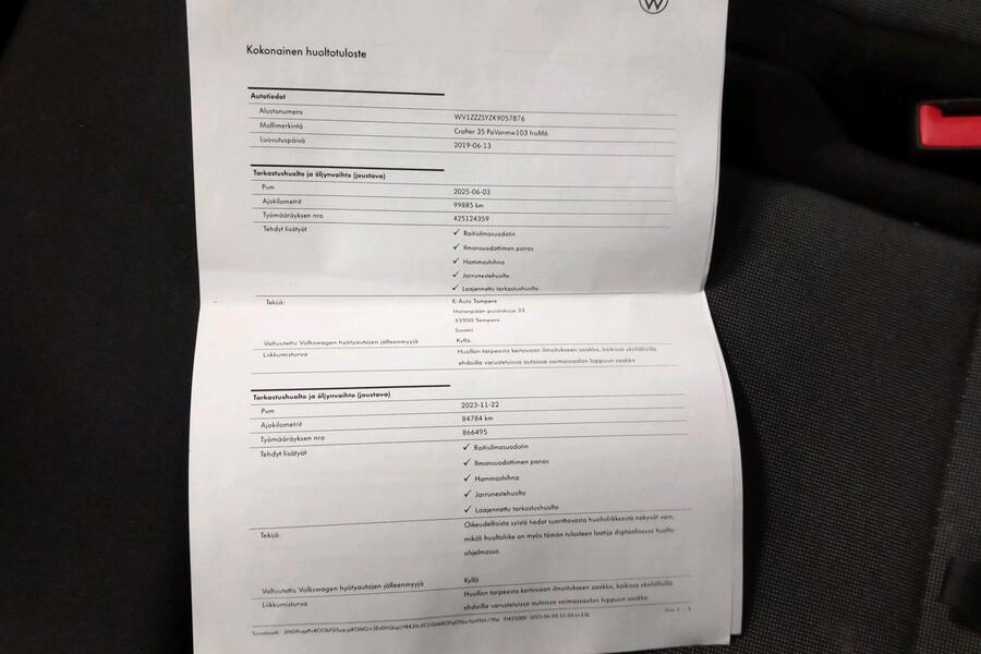 Volkswagen Crafter vaihtoauto