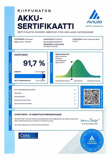 Volkswagen Golf vaihtoauto