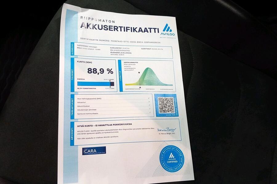 Volkswagen Arteon vaihtoauto