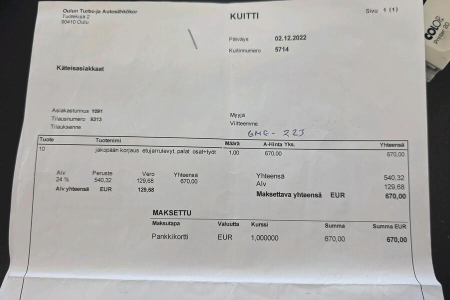 Skoda Fabia vaihtoauto