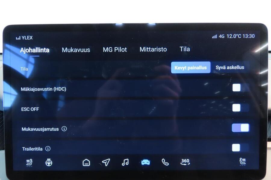 MG MGS5 EV vaihtoauto