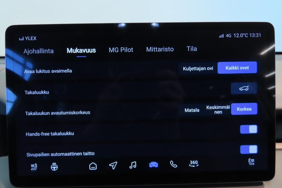 MG MGS5 EV vaihtoauto