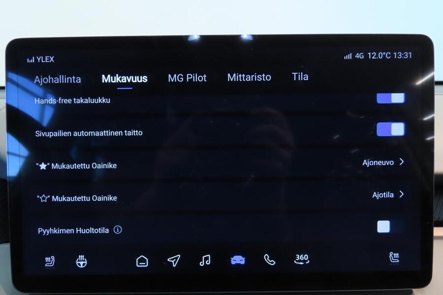 MG MGS5 EV vaihtoauto