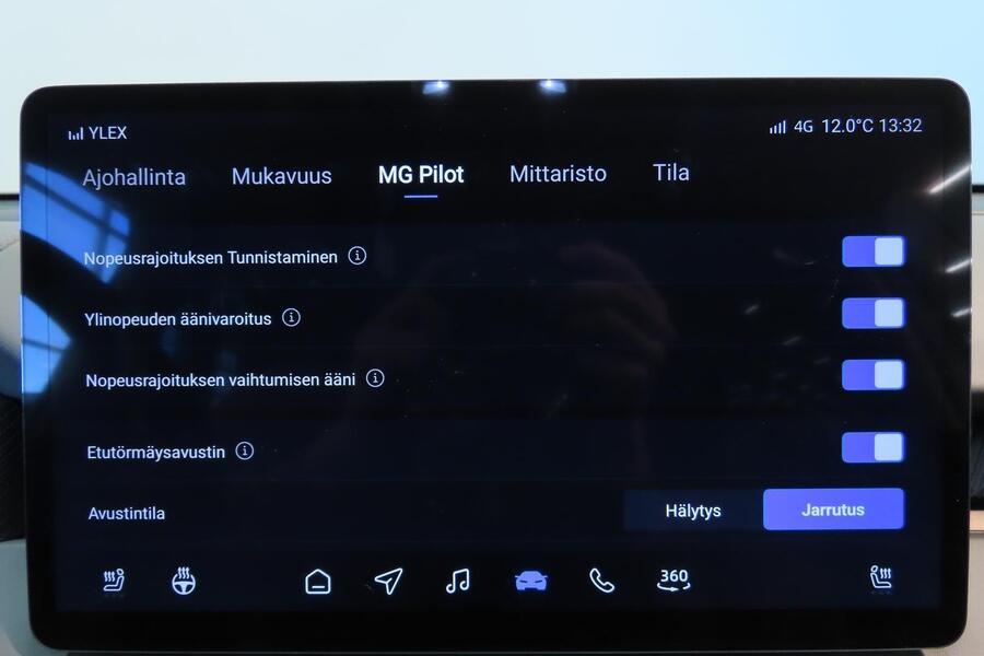 MG MGS5 EV vaihtoauto