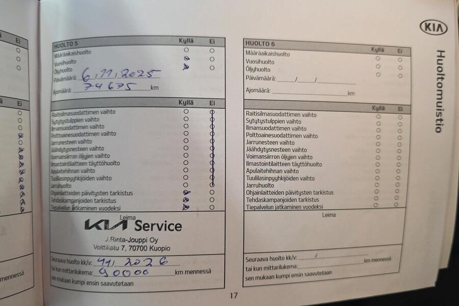 Kia Sportage vaihtoauto