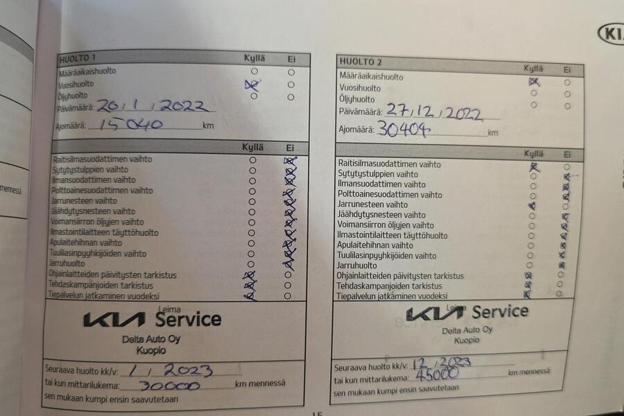 Kia Sportage vaihtoauto