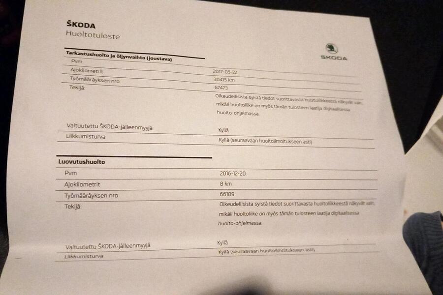 Skoda Octavia vaihtoauto