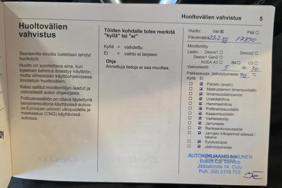 Opel Astra vaihtoauto