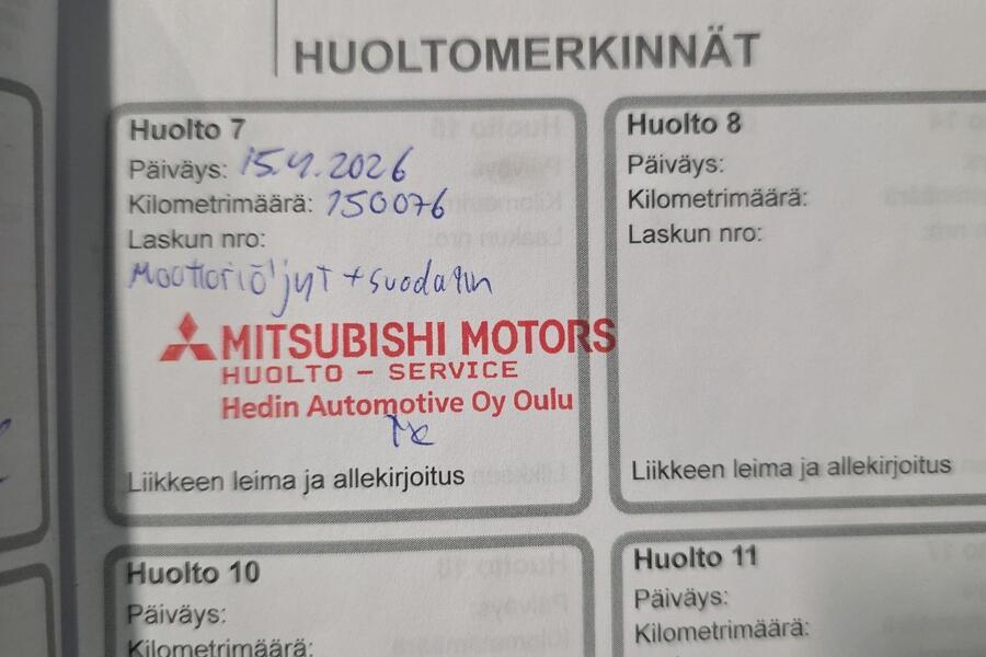 Mitsubishi ASX vaihtoauto