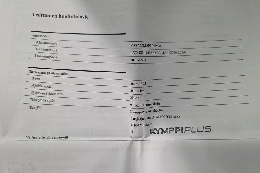 SEAT Leon vaihtoauto