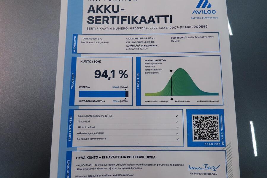 BYD Atto 3 vaihtoauto