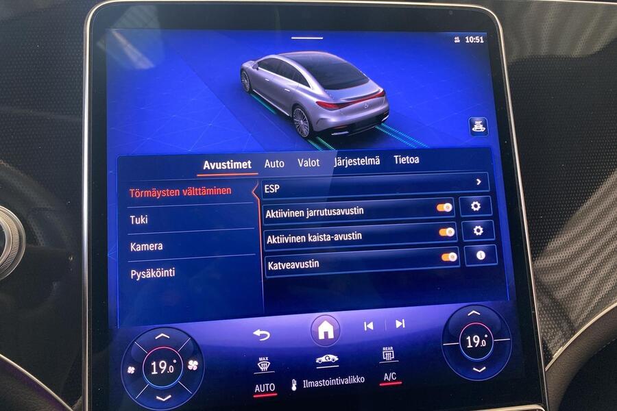Mercedes-Benz EQE vaihtoauto