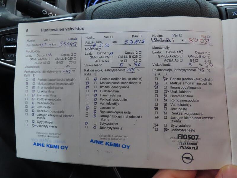 Opel Insignia vaihtoauto