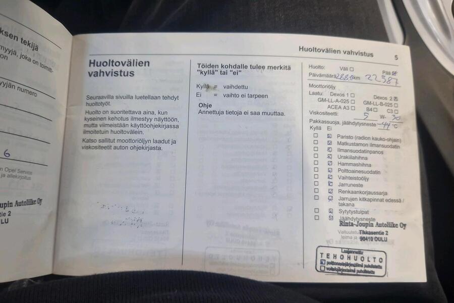 Opel Insignia vaihtoauto